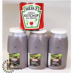 3 KRAFT BALSAMIC VINAIGRETTE 3.78L + 2.84L