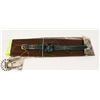 Image 1 : OPALY GREEN LEATHER BAND