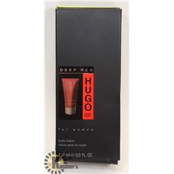 WOMAN'S 150ML DEEP RED BODY LOTION BY HUGO BOSS
