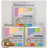 Image 1 : THREE 4 PACKS OF MICROFIBER CLOTHS