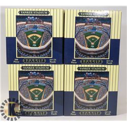 4 NEW JIGSAW PUZZLES.