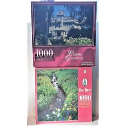 15)  LOT OF 2 FACTORY SEALED PUZZLES