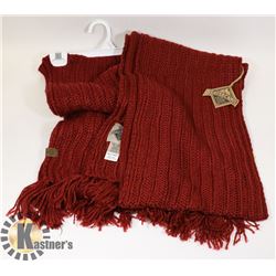 LOT OF 2 BEAVER CANOE SCARFS