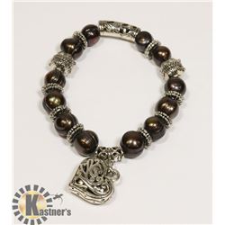 #87-FRESH WATER PEARL BRACELET 10-11mm/7.5"