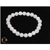 Image 1 : #67-SELENITE BEAD BRACELET 8mm/7.5"