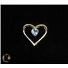 Image 1 : #40-SKY BLUE TOPAZ PENDANT