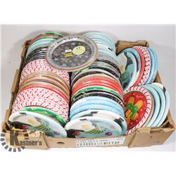 LOT OF ASSORTED PARTY PLATES