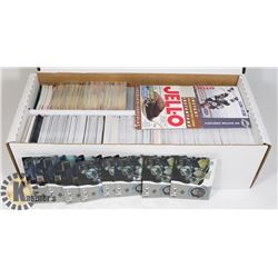 BOX OF HOCKEY CARDS.