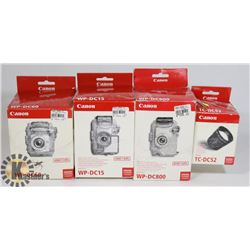 LOT OF DIGITAL CAMERA WATER PROOF CASES - WPDC60