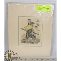 SET OF 4 FASCINATING PRINTS OF FAR EASTERN