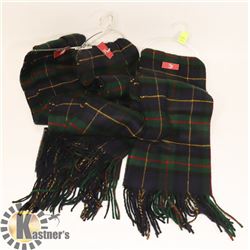 LOT OF 3 SCARFS.