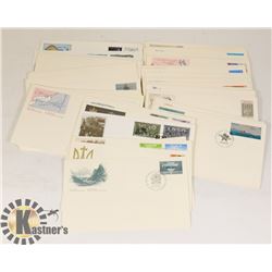 COLLECTION OF CANADIAN 1980'S FIRST DAY COVER
