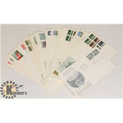 DEFINITIVE FDC STAMPS CANADA