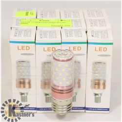 LOT OF 12 NEW LED LIGHT BULBS - 6000K