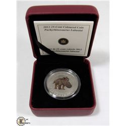 2013 25 CENT COLORED PACHYRHINOSAURUS LAKUSTAI