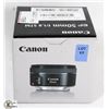 Image 1 : NEW CANON EF50MM CAMERA LENS.