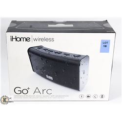 NEW IHOME WIRELESS BLUETOOTH SPEAKER, SPLASH