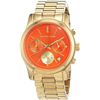 Image 1 : NEW MICHAEL KORS RUNWAY CHRONO ORANGE DIAL