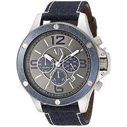 NEW ARMANI EXCHANGE TRIPLE CHRONO 44MM WATCH
