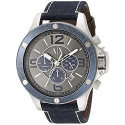 NEW ARMANI EXCHANGE TRIPLE CHRONO 44MM WATCH
