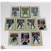 Image 1 : 10 ASSORTED VINTAGE OILERS HOCKEY CARDS.