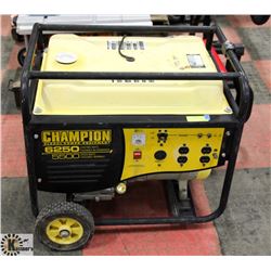 CHAMPION 5500W GENERATOR.
