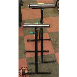 2 HEAVY DUTY CONSTRUCTION ROLLERS