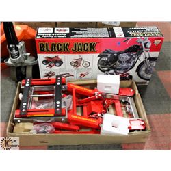 BLACK JACK 1500LBS MOTORCYCLE JACK