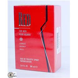 MENS RED POUR HOMME BY GIORGIO BEVERLY HILLS 100ML