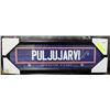 Image 1 : EDMONTON OILERS PULJJARVI FRAMED WALL ART