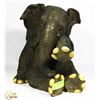 Image 1 : RESIN SAD ELEPHANT WITH TEARDROP -