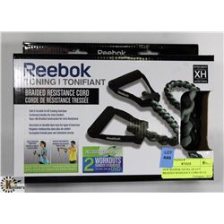 NEW REEBOK EXTRA HEAVY BRAIDED RESISTANCE CORD