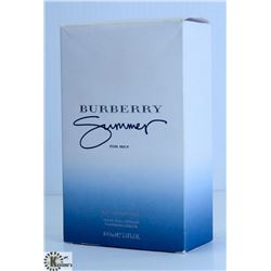 MENS SUMMER BY BURBERRY 100ML COLOGNE.