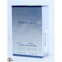 MENS POUR LUI BY OSCAR DE LA RENTA 90ML COLOGNE.