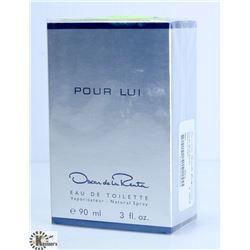MENS POUR LUI BY OSCAR DE LA RENTA 90ML COLOGNE.