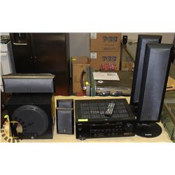 LARGE BOX W/YAMAHA H&R 5950 HOME
