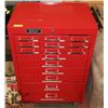 Image 1 : GRAY PRO 15 DRAWER ROLLING RED