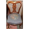 Image 1 : VINTAGE NEEDLE POINT PARLOR CHAIR