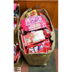 LARGE BOX OF NEW VALENTINES-ASSORTED