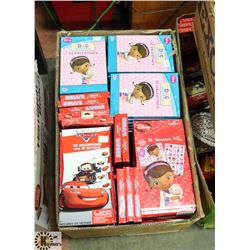 LARGE BOX OF NEW VALENTINES-ASSORTED