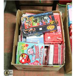 LARGE BOX OF NEW VALENTINES-ASSORTED