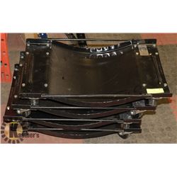 SET OF 4 RACERS CAR /TRUCK  DOLLYS MAX 1000LBS PER