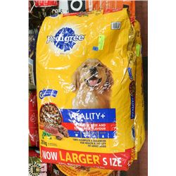 20KG BAG OF HEARTY BEEF AND VEGETABLE DOG FOOD