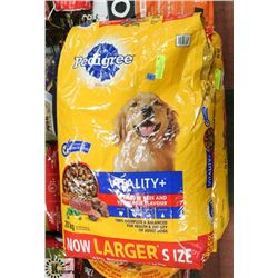 20KG BAG OF HEARTY BEEF AND VEGETABLE DOG FOOD