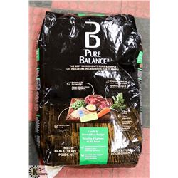 14KG BAG OF PURE BALANCE LAMB AND BROWN RICE