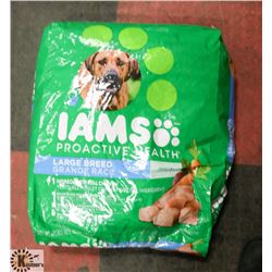 18.1 KG BAG IAMS LARGE BREED REAL CHICKEN DOG FOOD