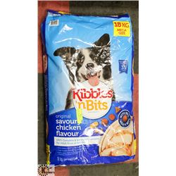 18KG BAG OF KIBBLES 'N BITS SAVORY CHICKEN DOG