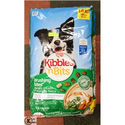 18KG BAG OF KIBBLES 'N BITS CHICKEN DOG FOOD