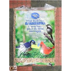 LOT OF 4 9KG BAGS OF WILD BIRD FOOD