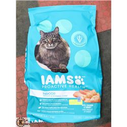 7.26KG BAG OF IAMS CHICKEN/TURKEY CAT FOOD